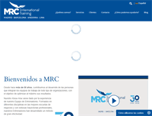 Tablet Screenshot of mrctraining.com